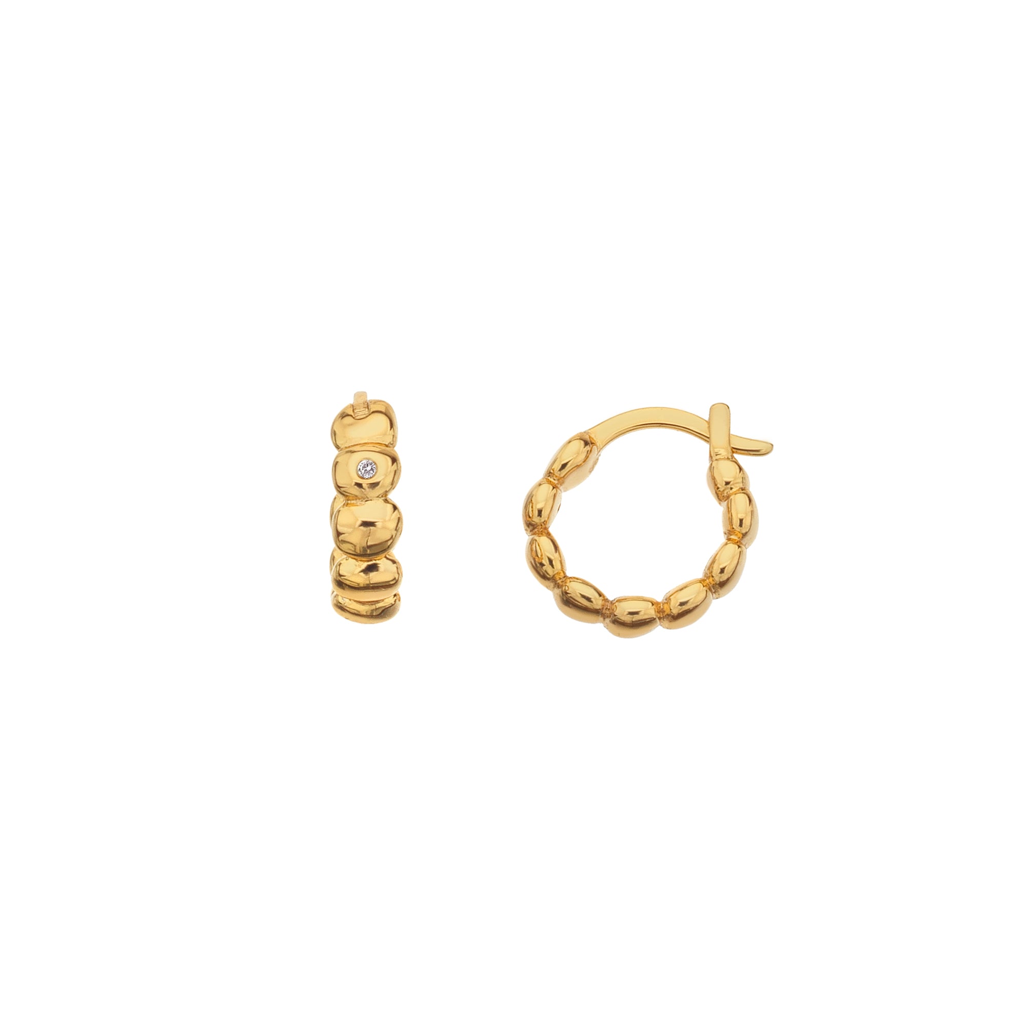 Hot Diamonds x Jac Jossa Beach Earrings