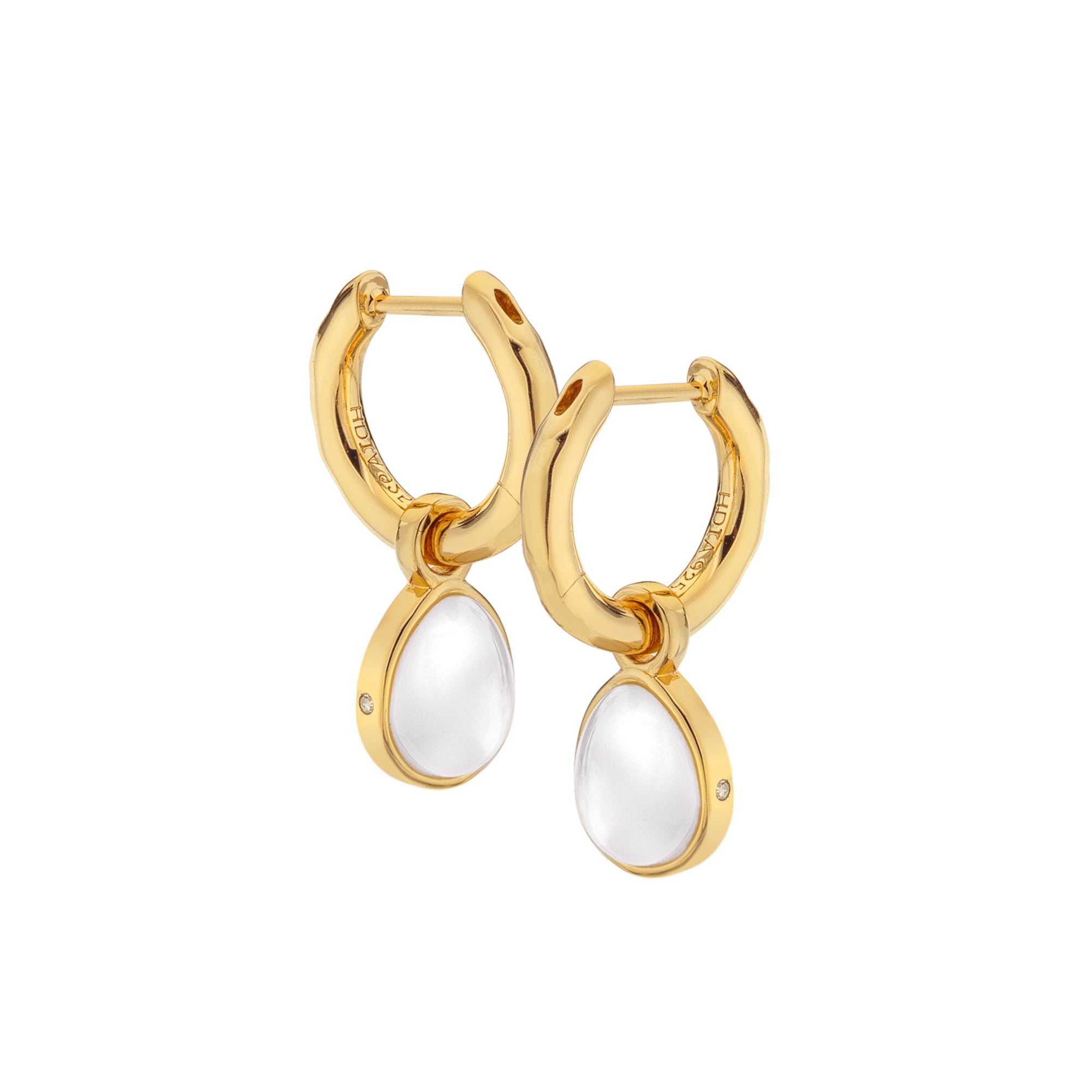 Hot Diamonds x Jac Jossa Calm Mother Of Pearl Earrings