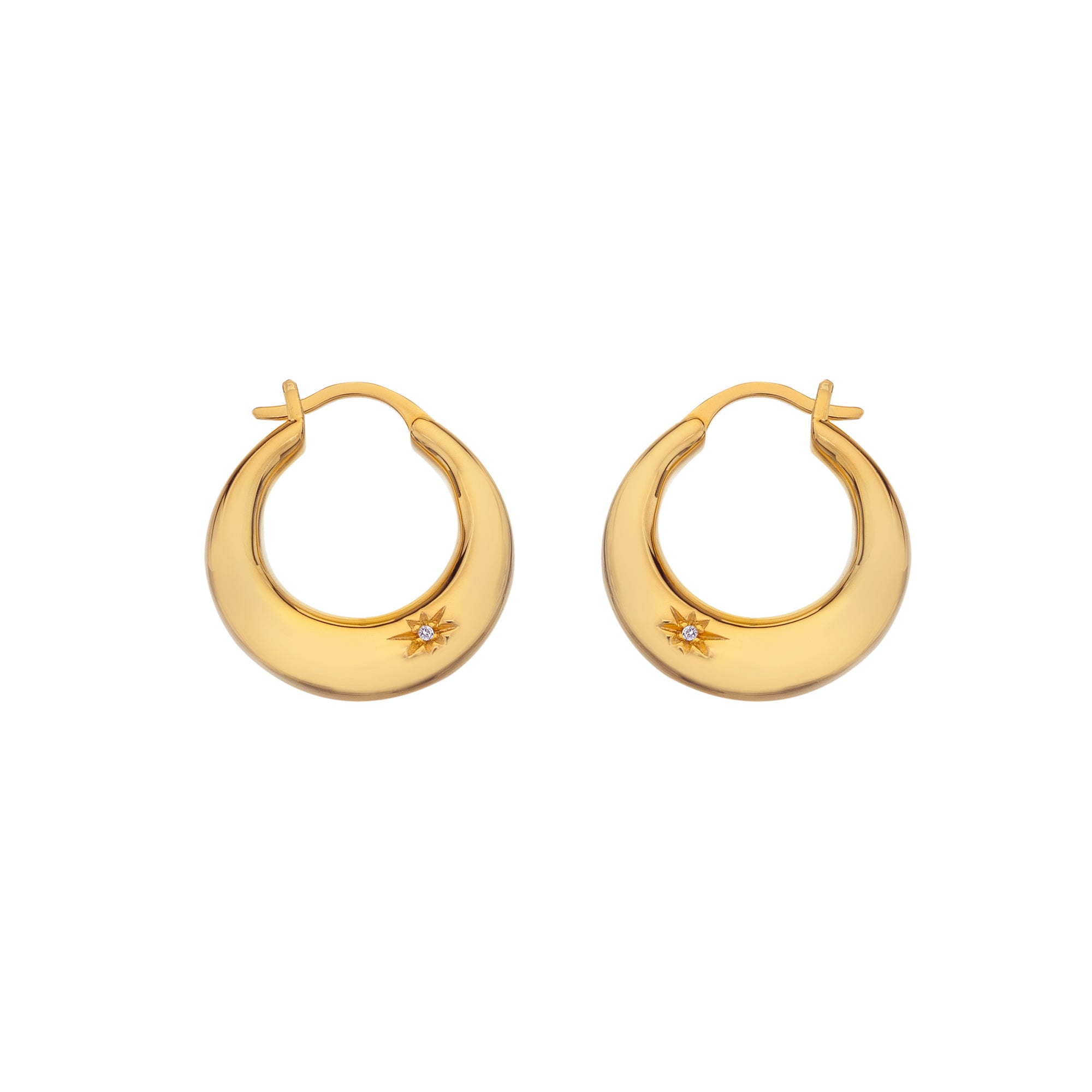 Sterling Silver Hot Diamonds x Jac Jossa Soul Statement Earrings