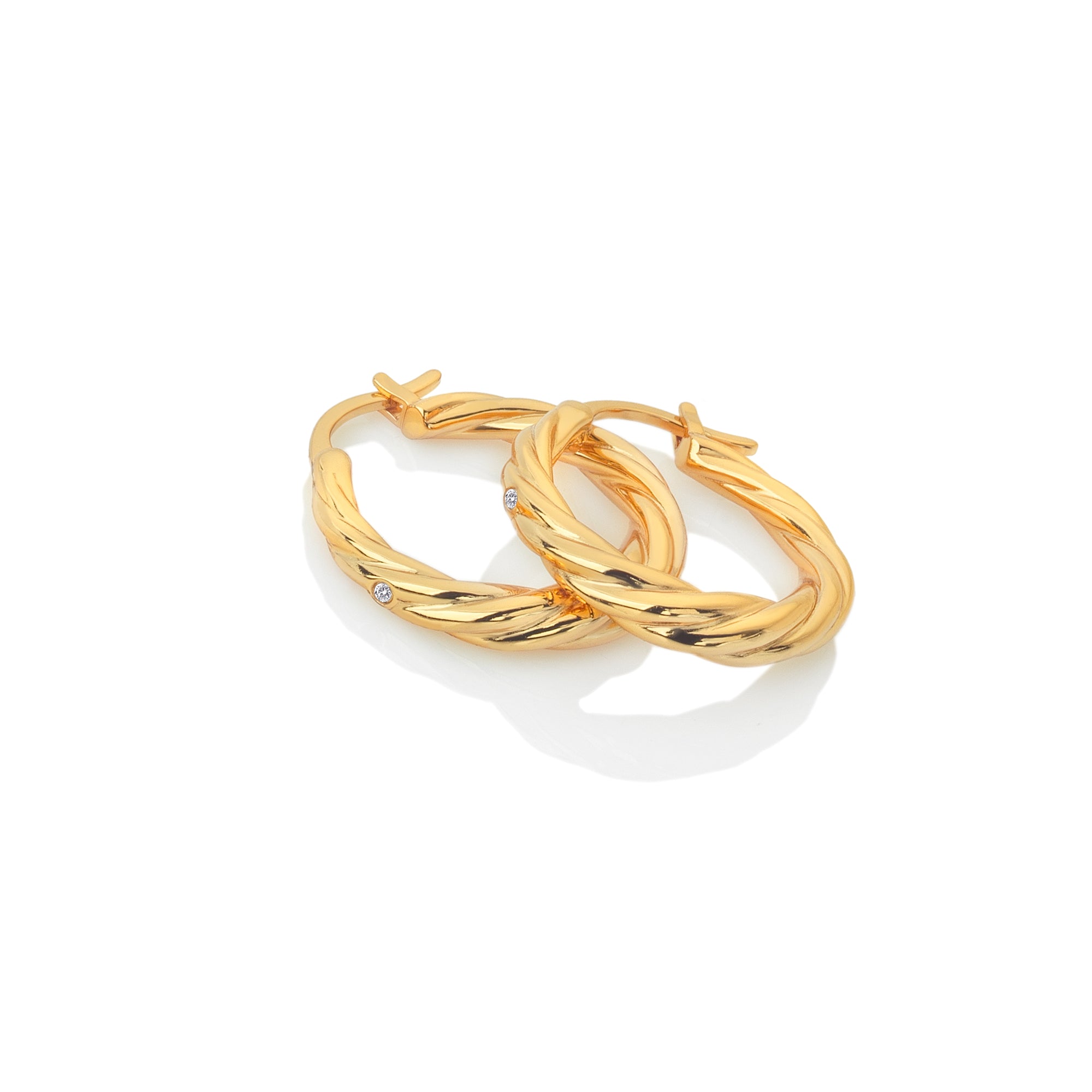 Hot Diamonds x Jac Jossa Entwine Earrings
