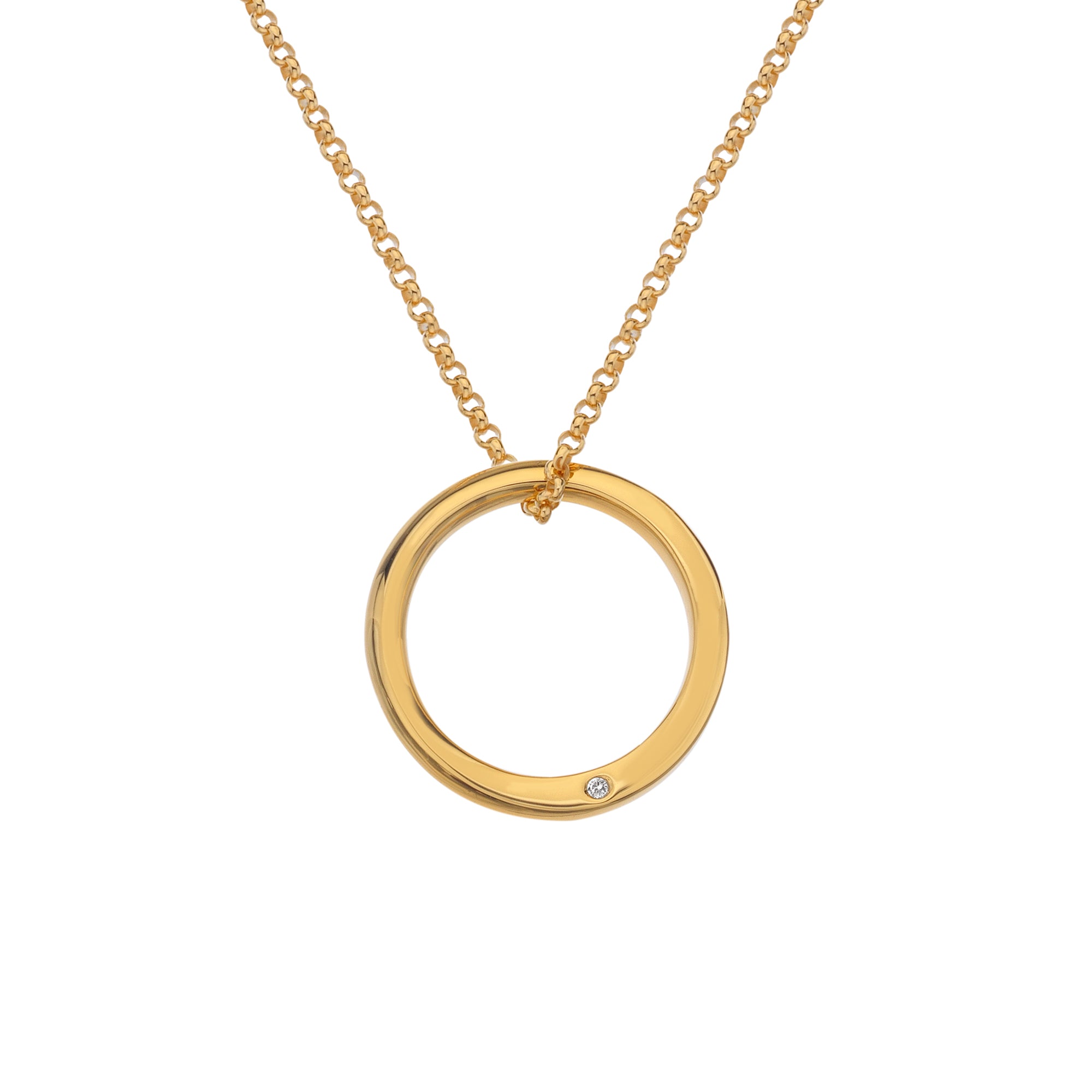 Hot Diamonds x Jac Jossa Soul Pendant and Chain
