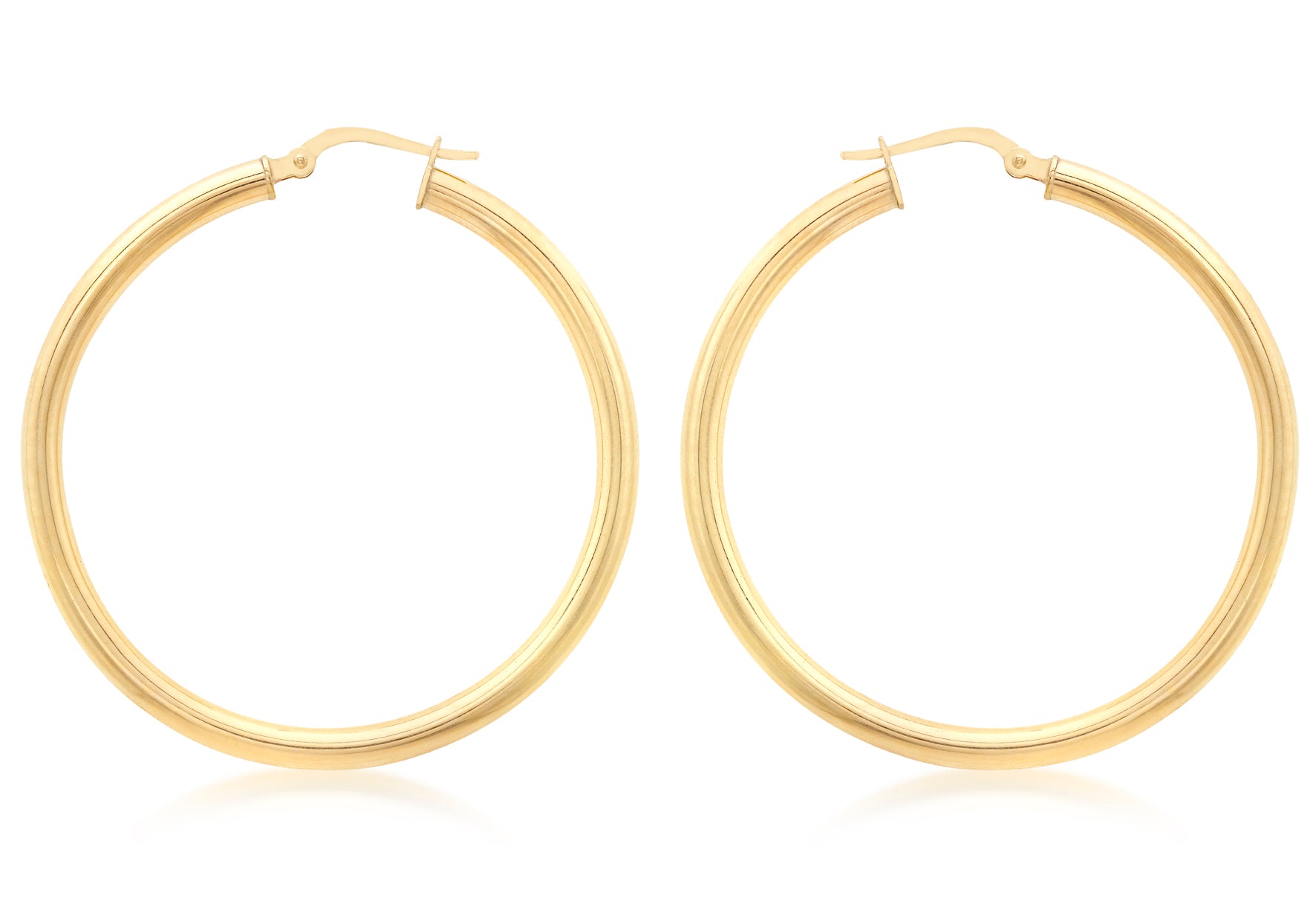 9ct Yellow Gold Creole Earrings 1525739