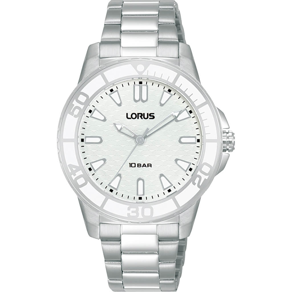 Ladies Lorus Solar Stainless Steel Bracelet Watch