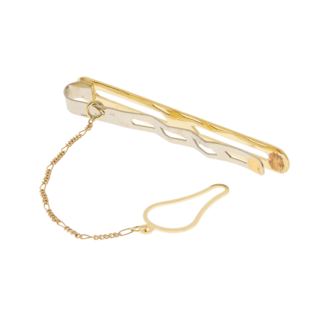Pre Owned 14ct Gold Tie Bar