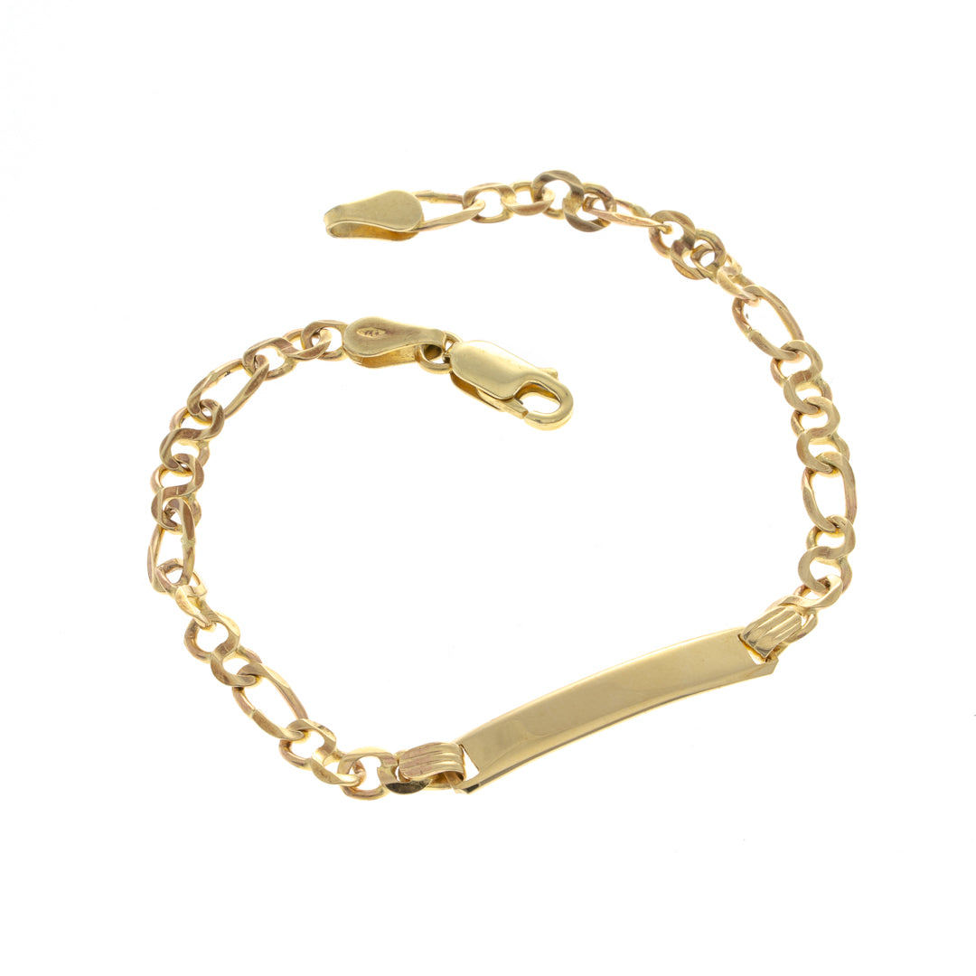 Pre Owned 9ct Gold ID Bracelet