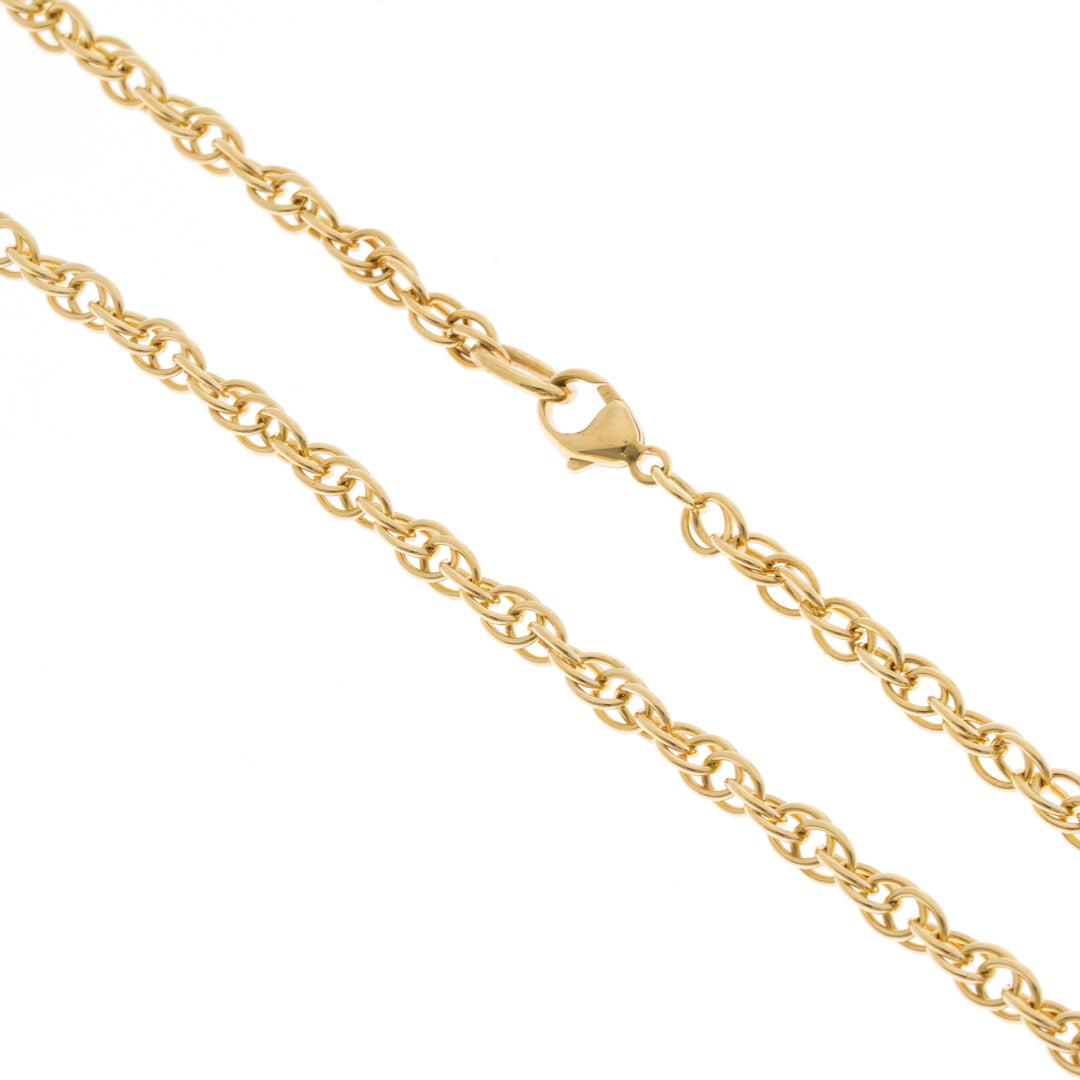 Pre Owned 9ct Gold Fancy Necklet