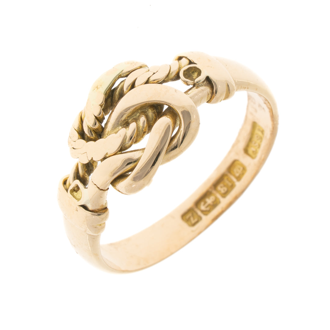 Preowned 18ct Gold Knot Ring
