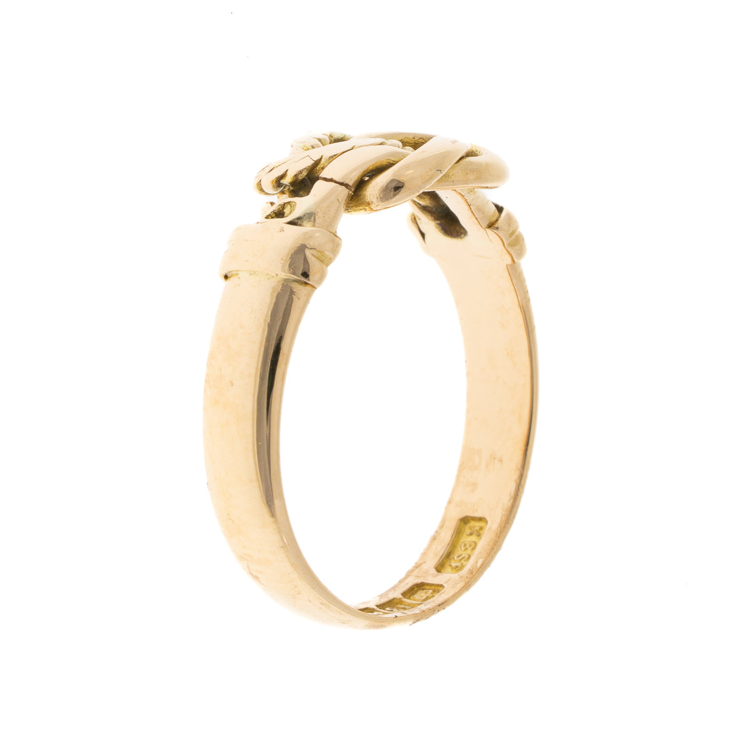 Preowned 18ct Gold Knot Ring