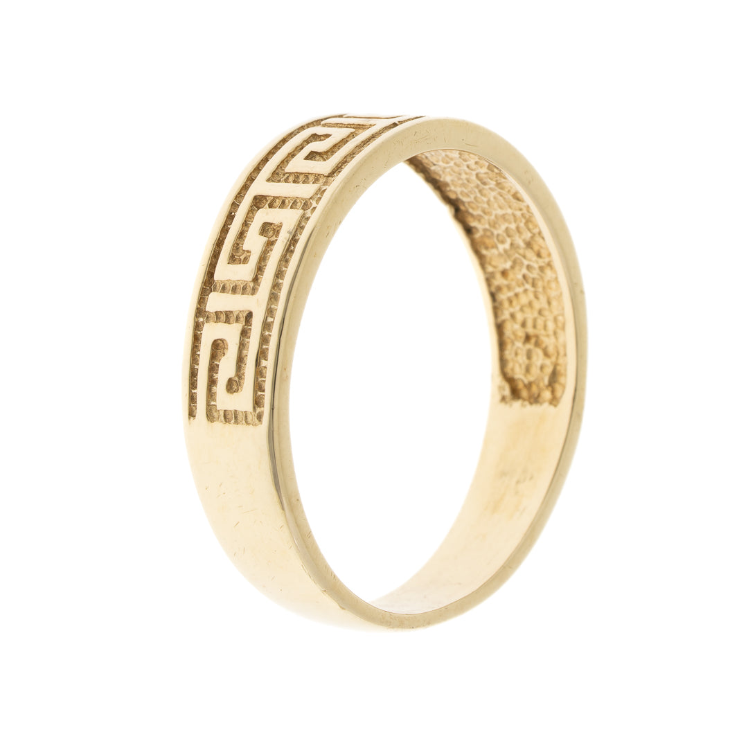 Preowned 9ct Gold Greek Style Ring
