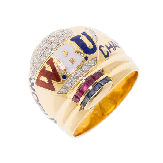 Pre-Owned 14ct Gold W B U Ring
