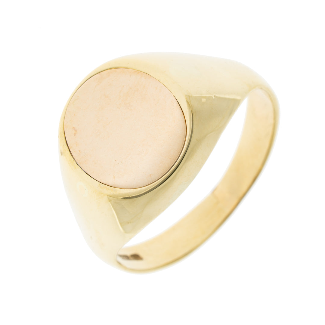 Pre Owned 9ct Gold Masonic Spinner Ring
