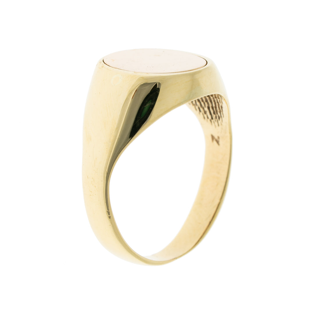 Pre Owned 9ct Gold Masonic Spinner Ring