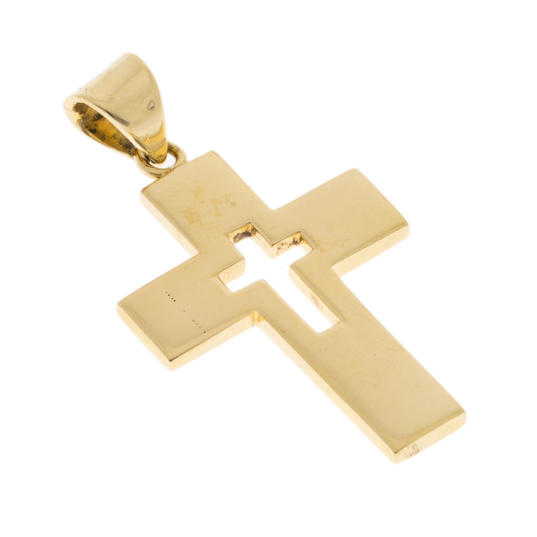 Pre Owned 14ct Gold Cross