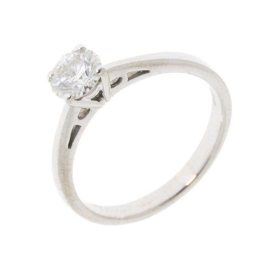 Pre Owned 18ct White Gold Diamond Ring