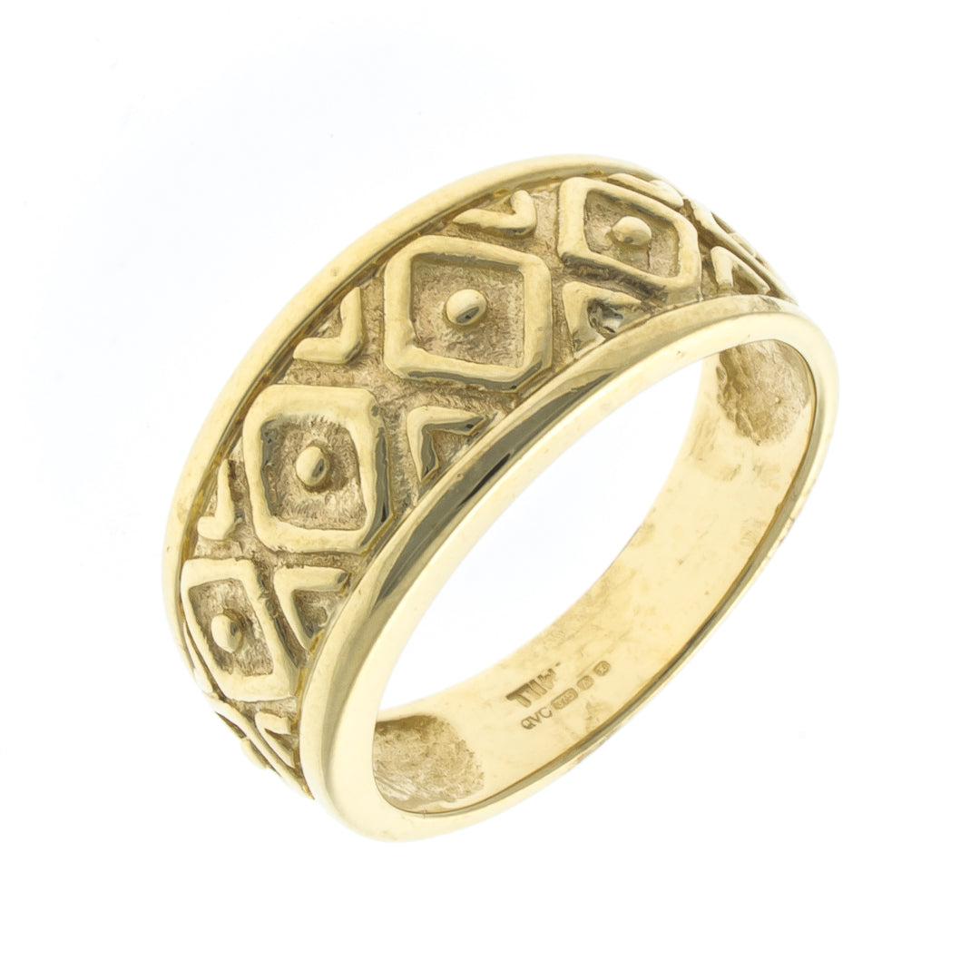 Pre Owned 9ct Gold Fancy Ring