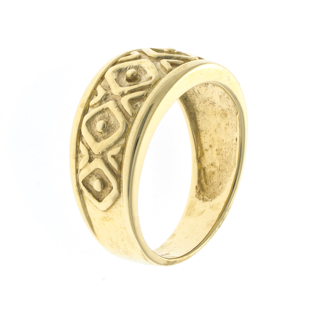 Pre Owned 9ct Gold Fancy Ring