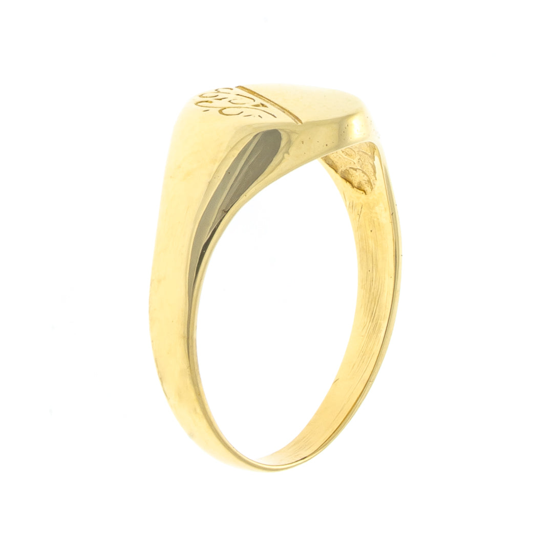 Pre Owned 9ct Gold Signet Ring