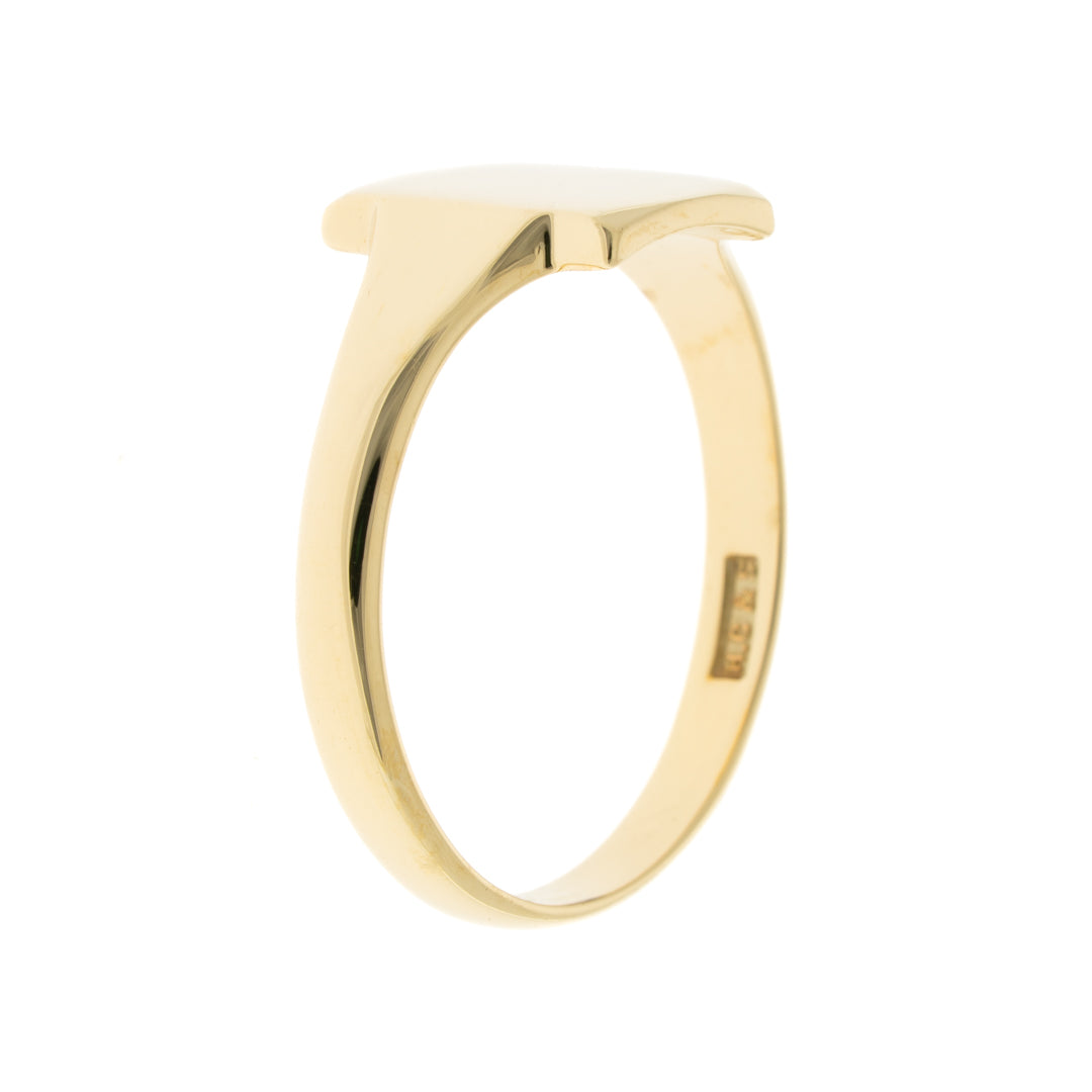 Pre Owned 9ct Gold Signet Ring