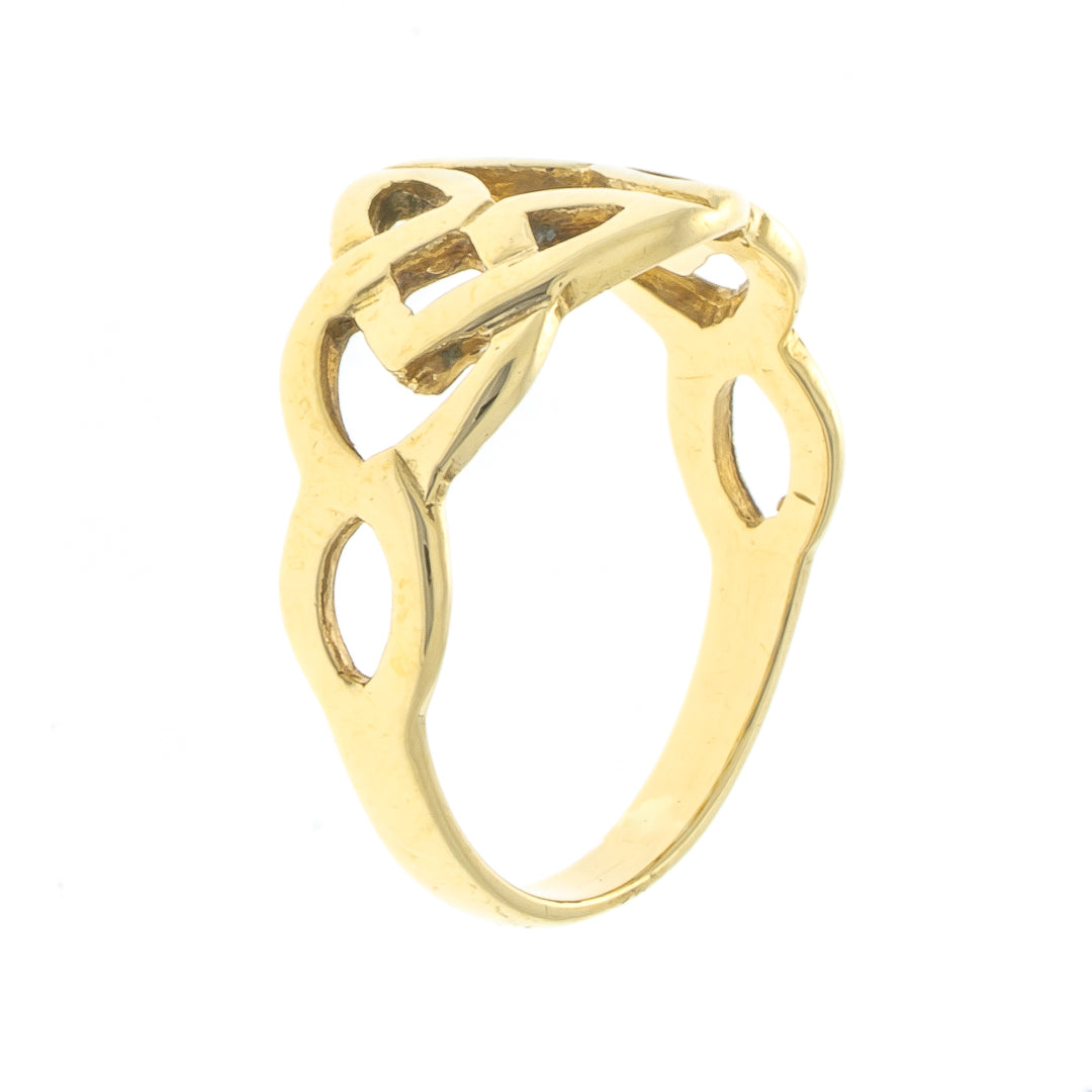 Pre Owned 9ct Gold Celtic Ring