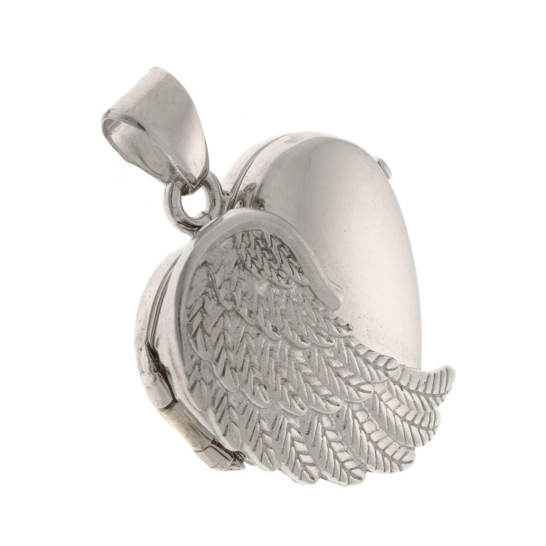 Sterling Silver Ashes Memory Heart Locket