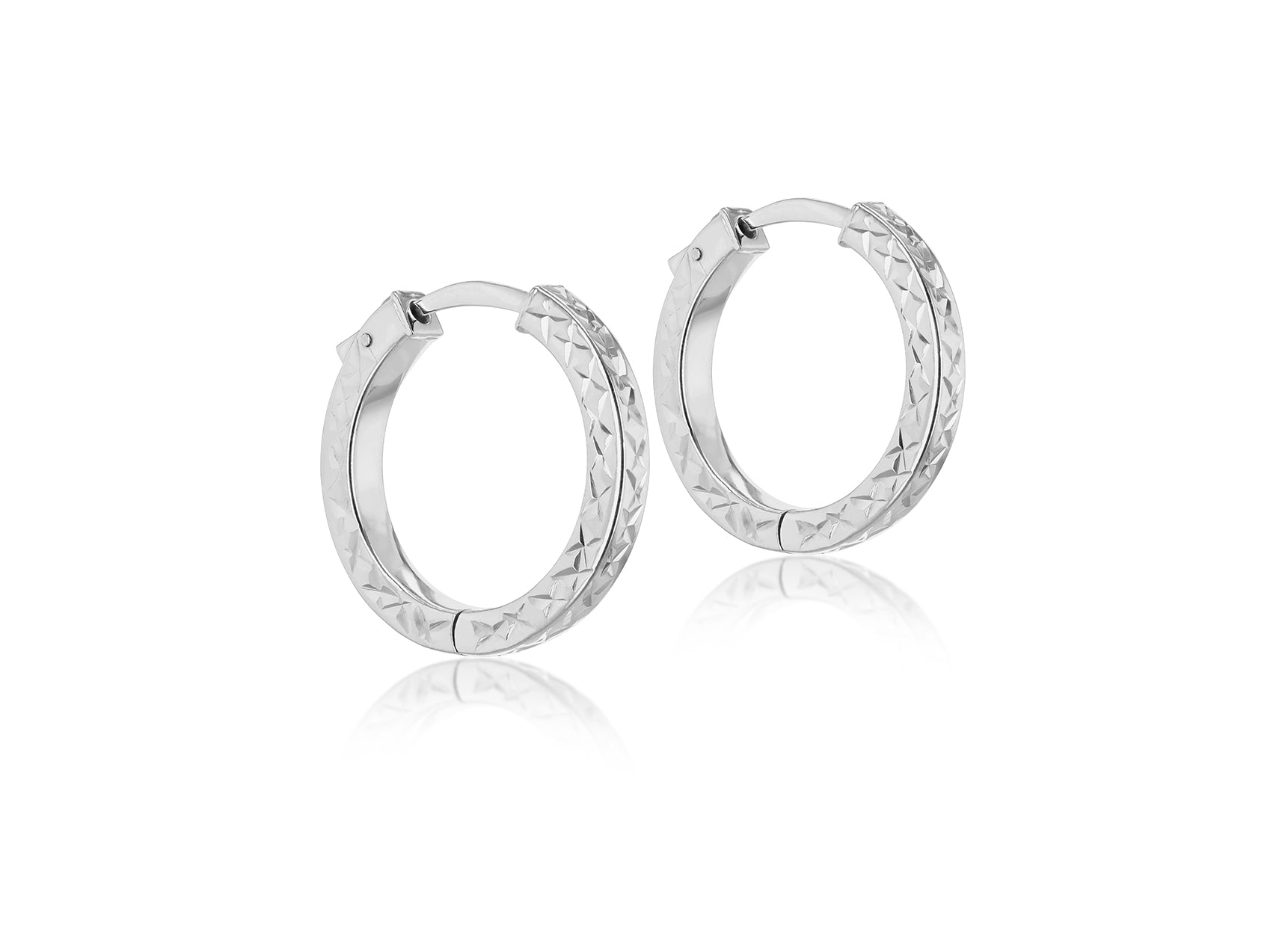 Sterling Silver Huggy Earrings
