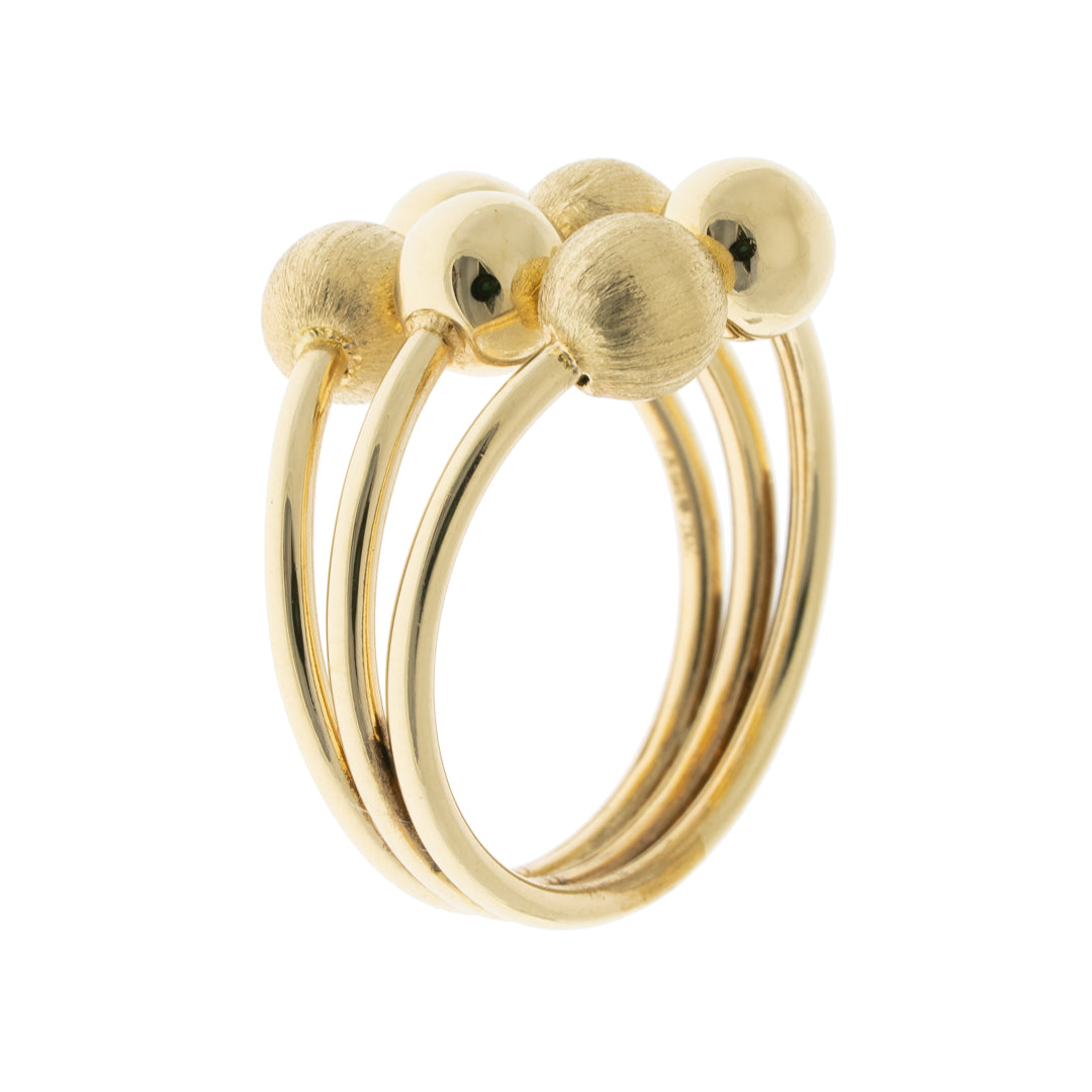 Pre Owned 14ct Gold Fancy Dress Ring
