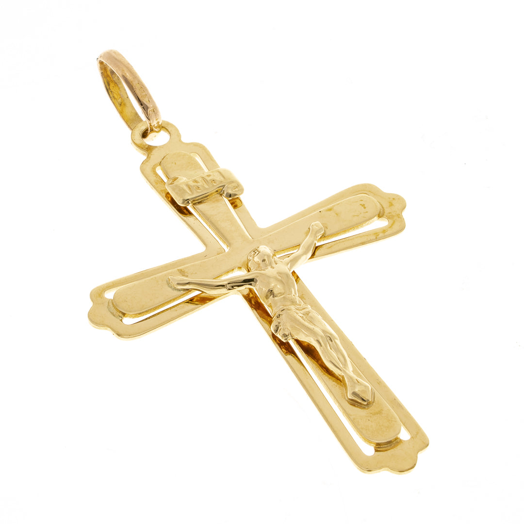 Pre Owned 9ct Crucifix