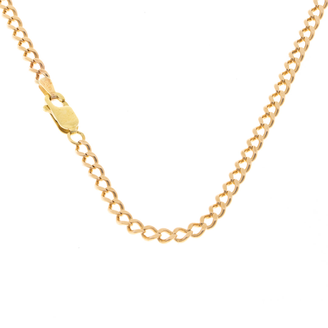 Preowned 9ct Gold Curb Chain