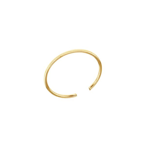 9ct Yellow Gold Hoop Nose Ring
