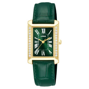Lorus Ladies’ Double Green Elegance Strap Watch