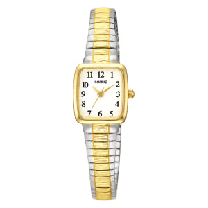 Lorus Ladies’ Two-Tone Expandable Bracelet Watch