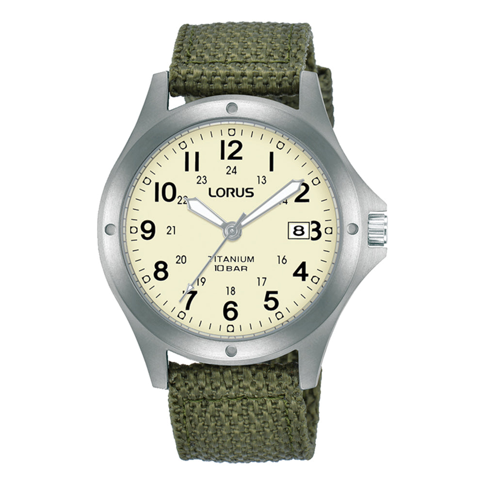 Gents Lorus Quartz 10bar Stainless Steel Bracelet Watch