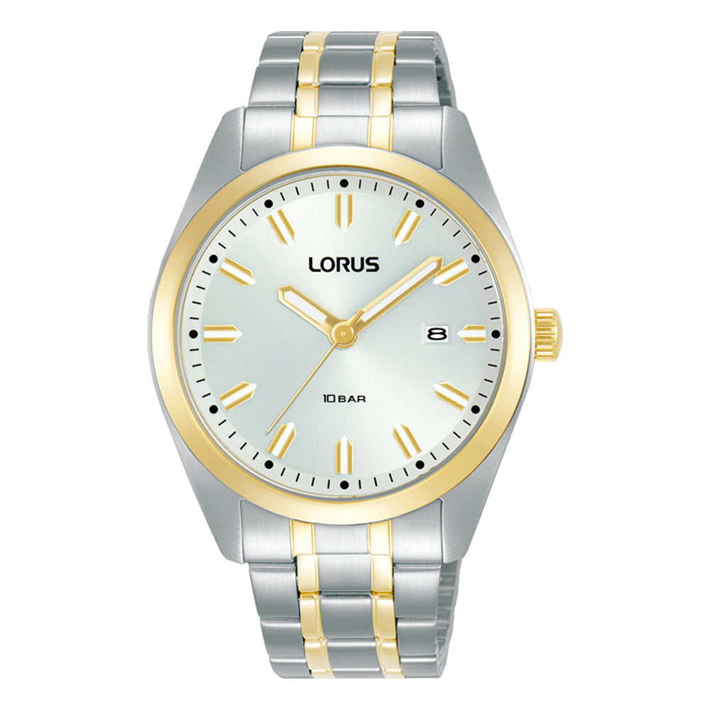 Gents Lorus Quartz 10bar Stainless Steel Bracelet Watch