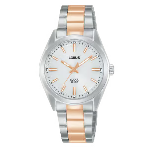 Lorus Solar Two tone ‘Practical Elegance ’Bracelet Watch