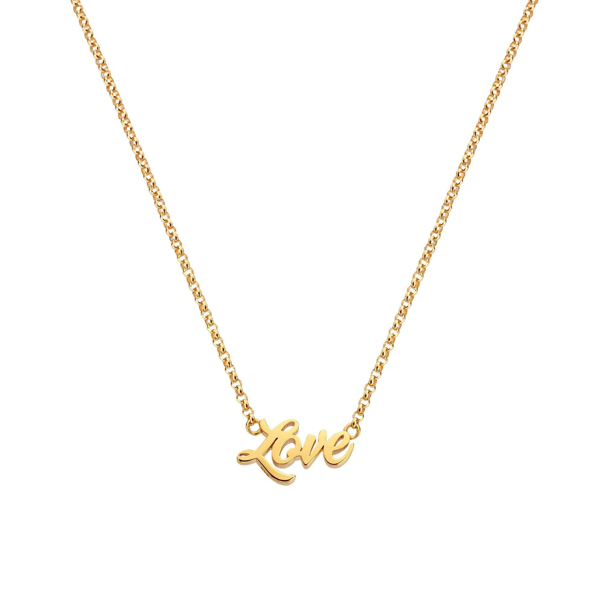 Hot Diamond x Tasha Ghouri SMALL Sterling Silver Personalised Necklaces