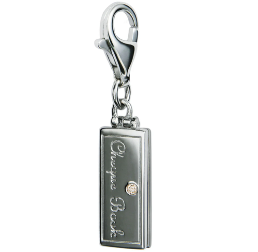 Sterling Silver Hot Diamonds Retail Therapy Charm