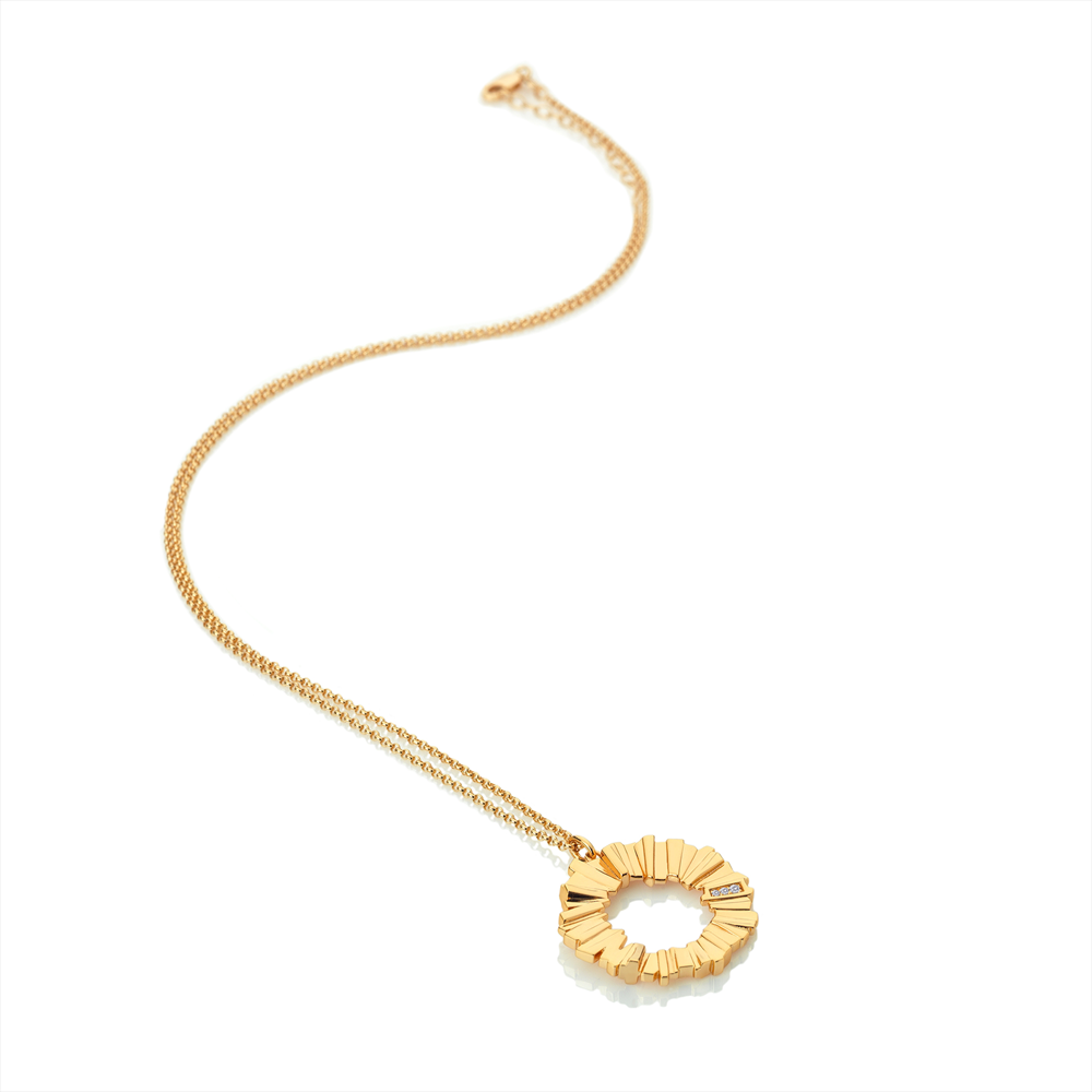Hot Diamonds x Jac Jossa Pendant and Chain